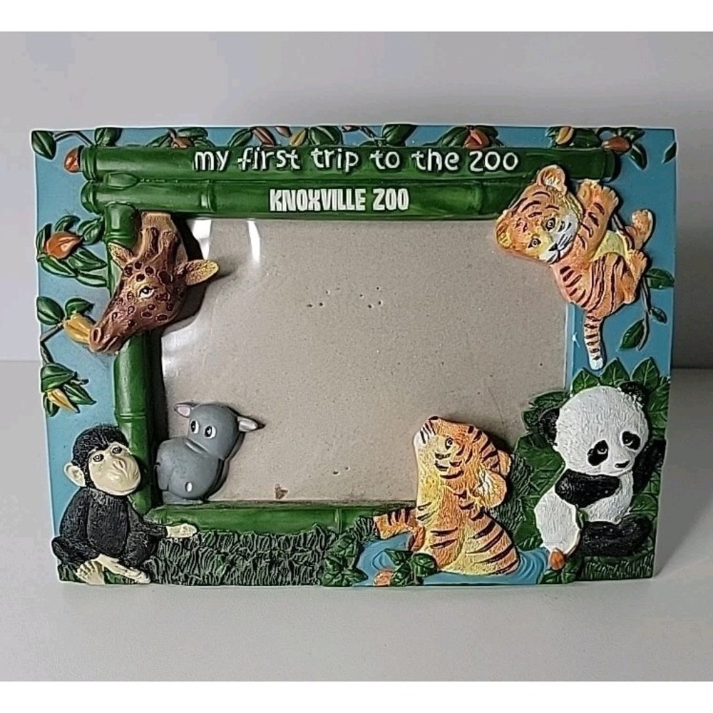 Knoxville Zoo, TN, "My First Trip To The Zoo" Souvenir Picture Frame, 4x6